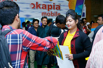 Okapia Mobile in Bangladesh
